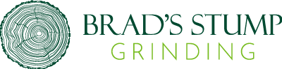Brads Stump Grinding Menu Logo